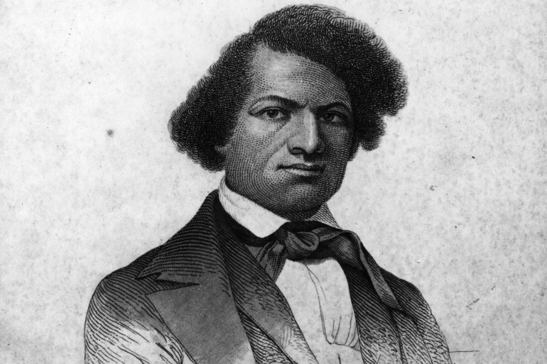 circa 1855: American abolitionist and writer Frederick Douglass, a formerly enslaved man Frederick Augustus Washington Bailey (1817 - 1895). (Photo by Hulton Archive/Getty Images)